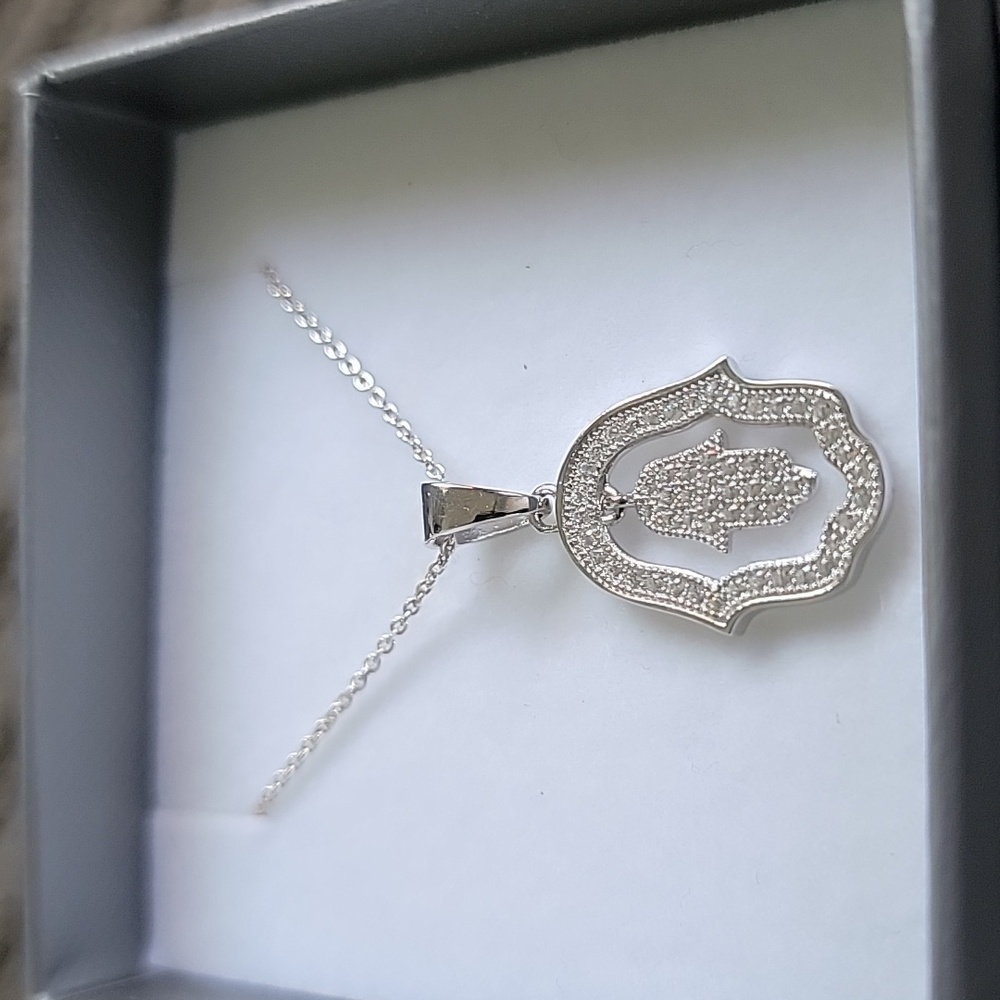 Hamsa Necklace - image 1